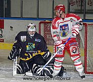 Tom� Plach� p�ed brank��em Z�vorkou