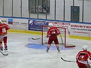 P�ed brankou Franti�ek Mo��ic